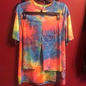 NWT 2 Piece Short Set